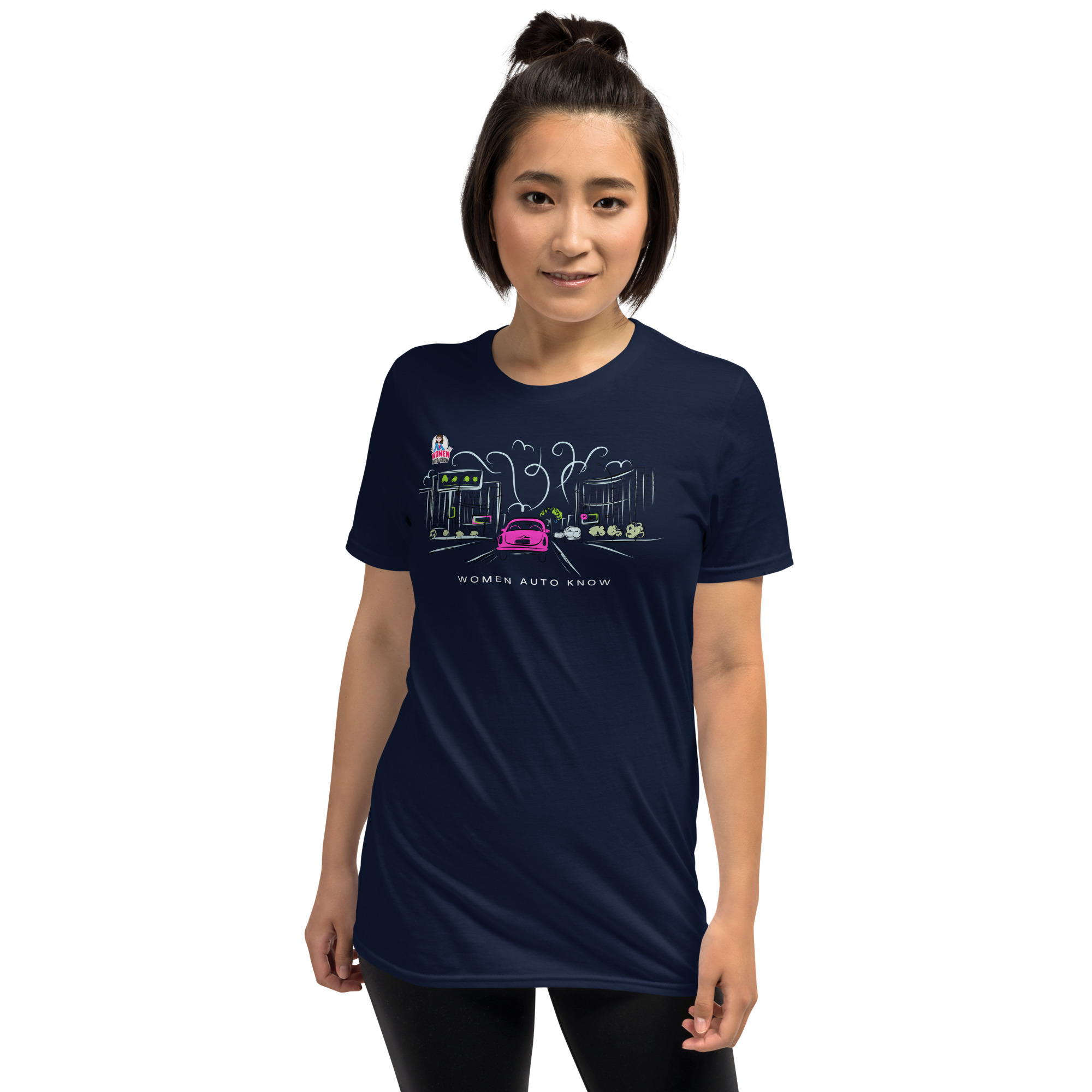 Winding Road Short-Sleeve Unisex T-Shirt - Image 4
